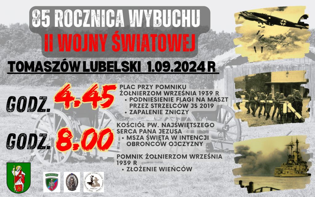 85. rocznica wybuchu II wojny światowej