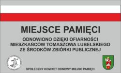 podsumowanie kwesty prowadzonej na cmentarzach w Tomaszowie Lubelskim w dniach 1 - 2 listopada pn. "Odnawiamy groby żołnierskie i miejsca pamięci"