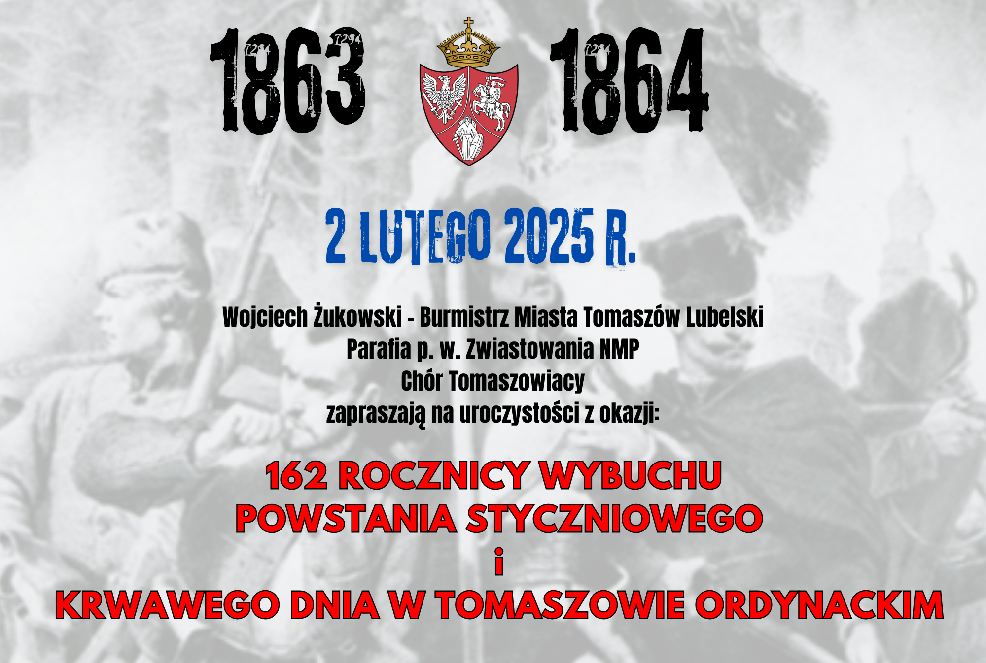 162 rocznica wybuchu Powstania Styczniowego